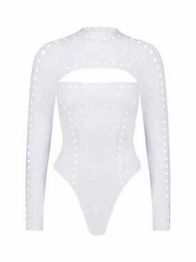 GIGI C Laurel Surfsuit - Size Medium - White